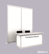 Example of Table Top Display Booth (Click to enlarge)